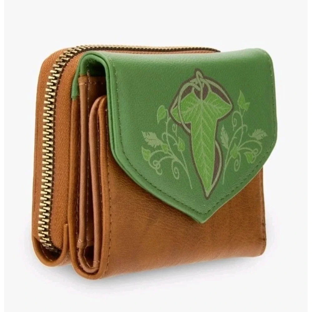 NWT Her Universe The Lord Of The Rings Leaf Of Lórien‎ Wallet AND Messenger BAG